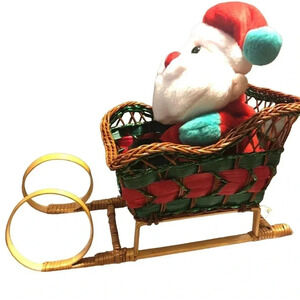 Christmas Decorative Santa in the Slate